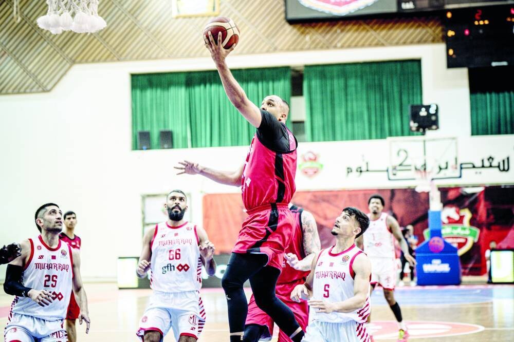 Al Ahli vs Muharraq Basketball Match