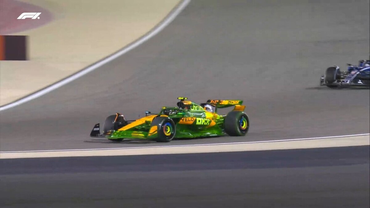 Lando Norris Leads First Day of F1 Preseason Tests